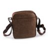 Pánská taška crossbody 20x23 cm (Balení 1 ks, Varianta 1 hnědá koňak)