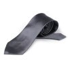 Saténová kravata (Balení 1 ks, Varianta 2 (5x144 cm) černá)