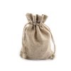 Dárkový pytlík 10x14 cm lněný (Balení 1 ks, Varianta 3 režná)