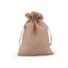 Dárkový pytlík 12,5x17,5 cm imitace juty (Balení 1 ks, Varianta 4 přírodní sv.)