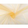 Organza tuhá dekorační (Balení 1 m, Varianta 1 bílá)