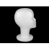 Polystyrenová hlava (Balení 1 ks, Varianta bílá)