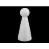 Figurka 6x15 cm polystyren (Balení 1 ks, Varianta bílá)
