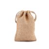 Dárkový pytlík 9x14 cm jutový (Balení 1 ks, Varianta režná přírodní)