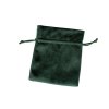 Dárkový pytlík 10x13 cm sametový (Balení 1 ks, Varianta 1 zelená tmavá)
