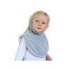 Dětský nákrčník pletený (Balení 3 ks, Varianta 2 šedá světlá)