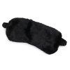 Maska na spaní plyšová (Balení 3 ks, Varianta 9 černá)