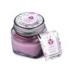 Malá vonná svíčka ve skle s jmenovkou 28 g (Balení 1 ks, Varianta 8 -pro paní učitelku (Orchid) korálová světlá)
