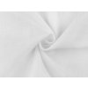 Bavlněná plenkovina / mušelín jednobarevná (Balení 1 m, Varianta bílá)