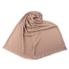 Šála / pléd 70x205 cm (Balení 1 ks, Varianta 1 (70x185 cm) krémová světlá)