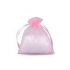Dárkový pytlík 7x9 cm organza (Balení 5 ks, Varianta 1 bílá)