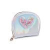 Dívčí peněženka srdce s přesýpacími flitry 10,5x13 cm (Balení 1 ks, Varianta 3 modrá světlá)