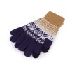 Dámské / dívčí pletené rukavice norský vzor (Balení 1 pár, Varianta 3 hořčicová)