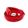 Dámský / dívčí pásek proplétaný (Balení 1 ks, Varianta 3 červená)