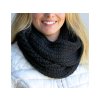 Pletený nákrčník (Balení 1 ks, Varianta 1 šedá)
