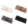Dámská čelenka soft fleece křížená (Balení 1 ks, Varianta 3 šedá)