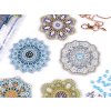 Kreativní sada diamantové malování, přívěsky mandaly (Balení 1 sada, Varianta viz foto)