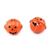Rolnička dýně halloween Ø30, 40 mm (Balení 10 ks, Varianta 1 (Ø30 mm) oranžová)
