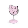 Kosmetické zrcátko stolní kočka (Balení 1 ks, Varianta 4 pink)