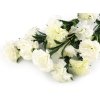 Umělá kytice karafiát (Balení 1 ks, Varianta 5 krémová světlá)