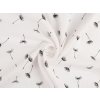 Mušelín / dvojitá gázovina chmýří (Balení 1 m, Varianta Off White)