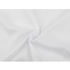 Imitace hedvábí s kovovým leskem (Balení 1 m, Varianta 1 (3) bílá)