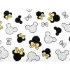 Bavlněná látka / plátno Mickey / Minnie Mouse (Balení 1 m, Varianta 2 (131) bílá červená)