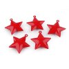 Rolničky stromeček, hvězda (Balení 5 ks, Varianta 1 bílá hvězda)