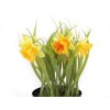 Umělé narcisy v květináči (Balení 1 ks, Varianta žlutá)
