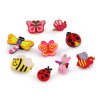 Silikonové magnetky - beruška, motýl, včela (Balení 100 ks, Varianta mix)