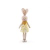Dekorace zajíc hand made (Balení 1 ks, Varianta režná světlá)