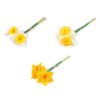 Umělý narcis svazek 3 ks (Balení 1 svaz., Varianta 3 žlutá)