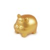Zlaté prasátko pro štěstí / pokladnička pro svatby a Vánoce (Balení 1 ks, Varianta zlatá)