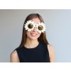 Párty / karnevalové brýle květy (Balení 1 ks, Varianta 1 bílá)
