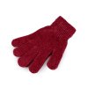 Dámské / dívčí žinylkové rukavice (Balení 1 pár, Varianta 8 červená)