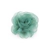 Brož organzový květ Ø8 cm (Balení 1 ks, Varianta 1 bílá)