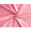Samet / velvet hladký šíře 280 cm (Balení 1 m, Varianta 4 (245 g/m²) vínová)