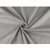 Samet / velvet hladký šíře 280 cm (Balení 1 m, Varianta 1 (260 g/m²) béžová světlá)