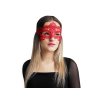 Karnevalová maska - škraboška krajková (Balení 1 ks, Varianta 1 červená)