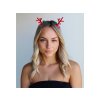 Párty sponky do vlasů vánoční (Balení 1 pár, Varianta červená)
