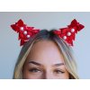 Párty sponky do vlasů vánoční stromeček (Balení 1 pár, Varianta červená)