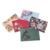 Vánoční obálka na peníze 12x17,5 cm (Balení 100 ks, Varianta mix)