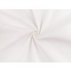 Bavlněná látka / plátno jednobarevné s keprovou vazbou (Balení 1 m, Varianta 1 Off White)