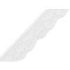 Elastická krajka šíře 28 mm (Balení 25.2 m, Varianta 1 bílá)
