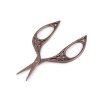 Nůžky vyšívací ozdobné (Balení 1 ks, Varianta měděná tmavá)