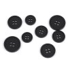 Knoflík velikost 24", 28", 32", 36" (Balení 20 ks, Varianta 2 (28") černá)