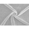 Záclona / voál s olůvkem se strukturou připomínající len šíře 300 cm (Balení 1 m, Varianta bílá)
