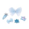 Sponky do vlasů sada (Balení 1 karta, Varianta modrá světlá)