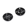 Designové patentky / druky Ø21 mm (Balení 2 pár, Varianta nikl černý)
