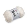 Bavlněná pletací příze Ideal 50 g (Balení 1 ks, Varianta 1 (220) bílá)